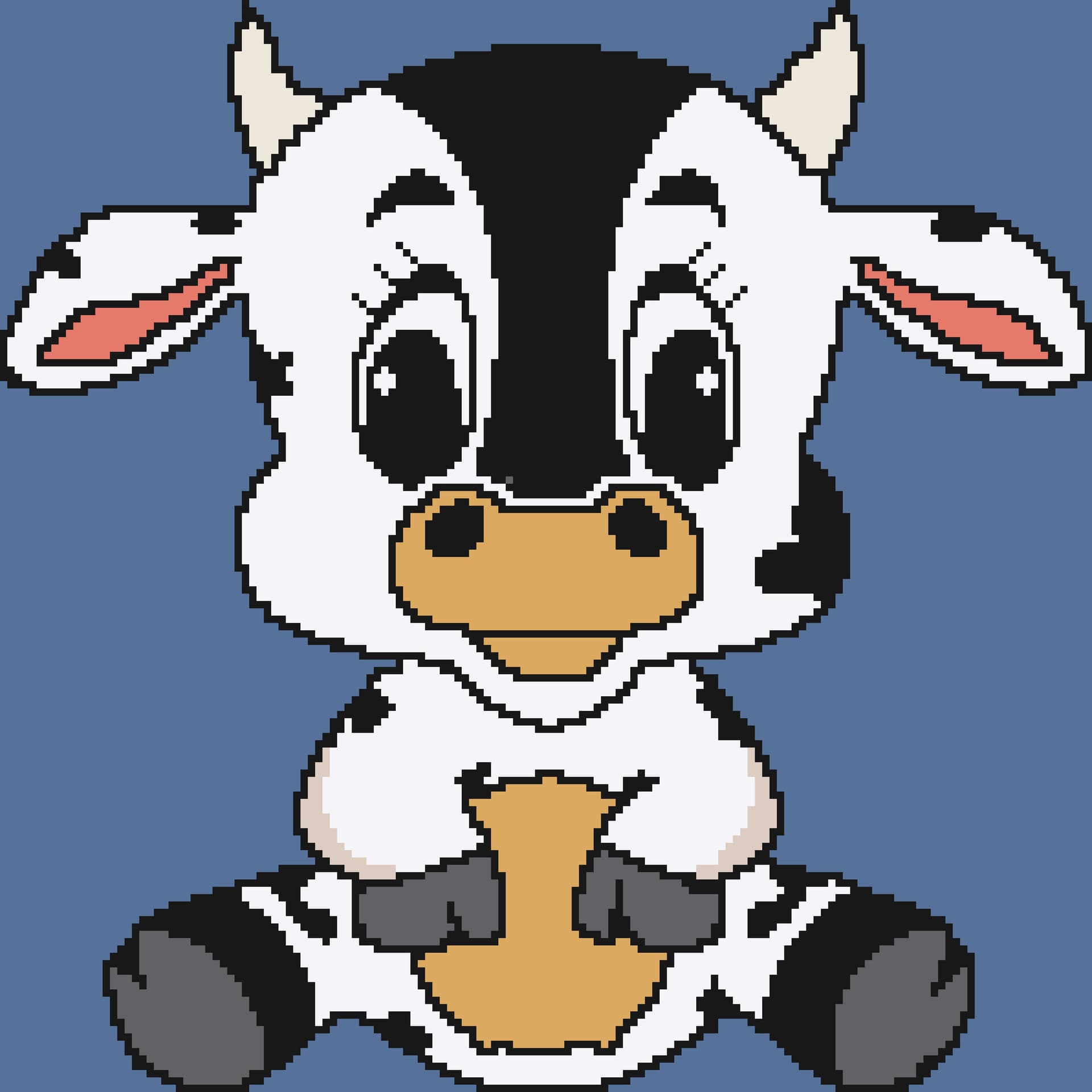Farm Cow Crochet Pattern - Choose Graphgan or Corner-to-Corner - Multiple Sizes - PDF product